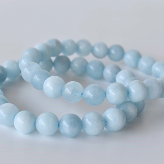 Aquamarine Bracelet 6mm