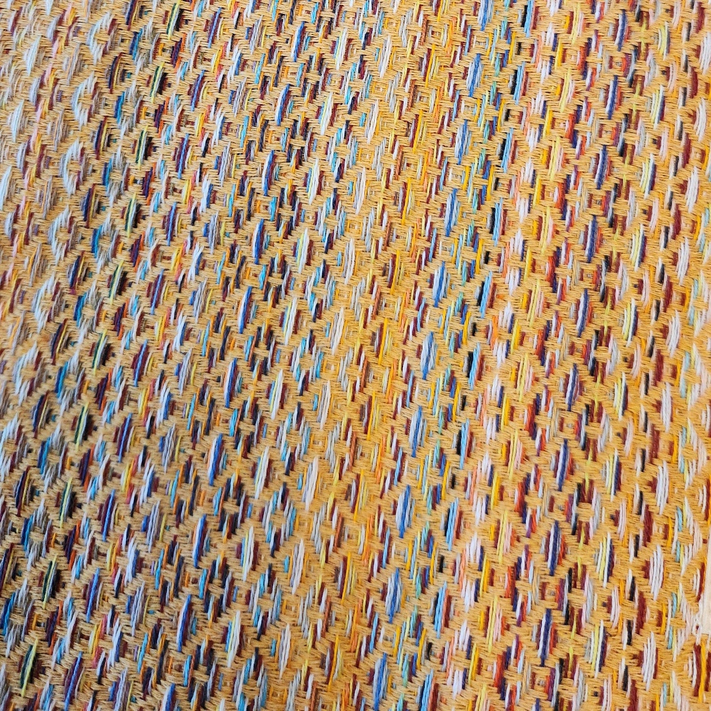 Rainbow Yellow Spring Turkish Blanket