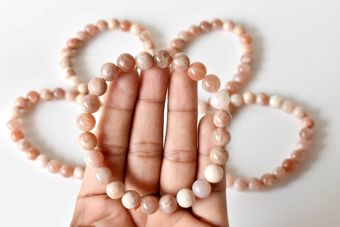 Moonstone Bracelet 4mm