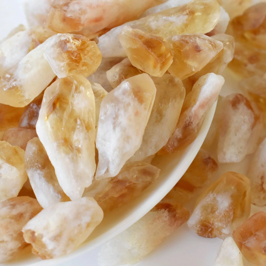 Rough Citrine Natural Points