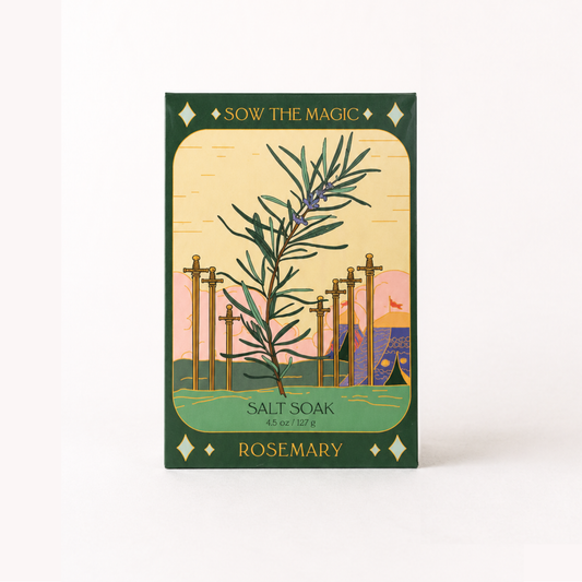 Rosemary Tarot Salt Soak