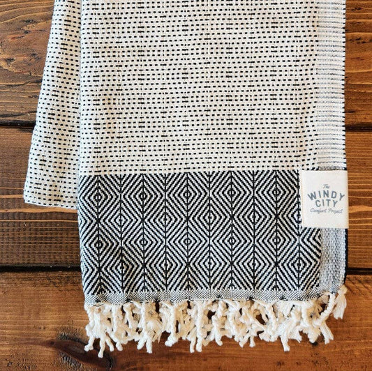 Black Turkish Blanket