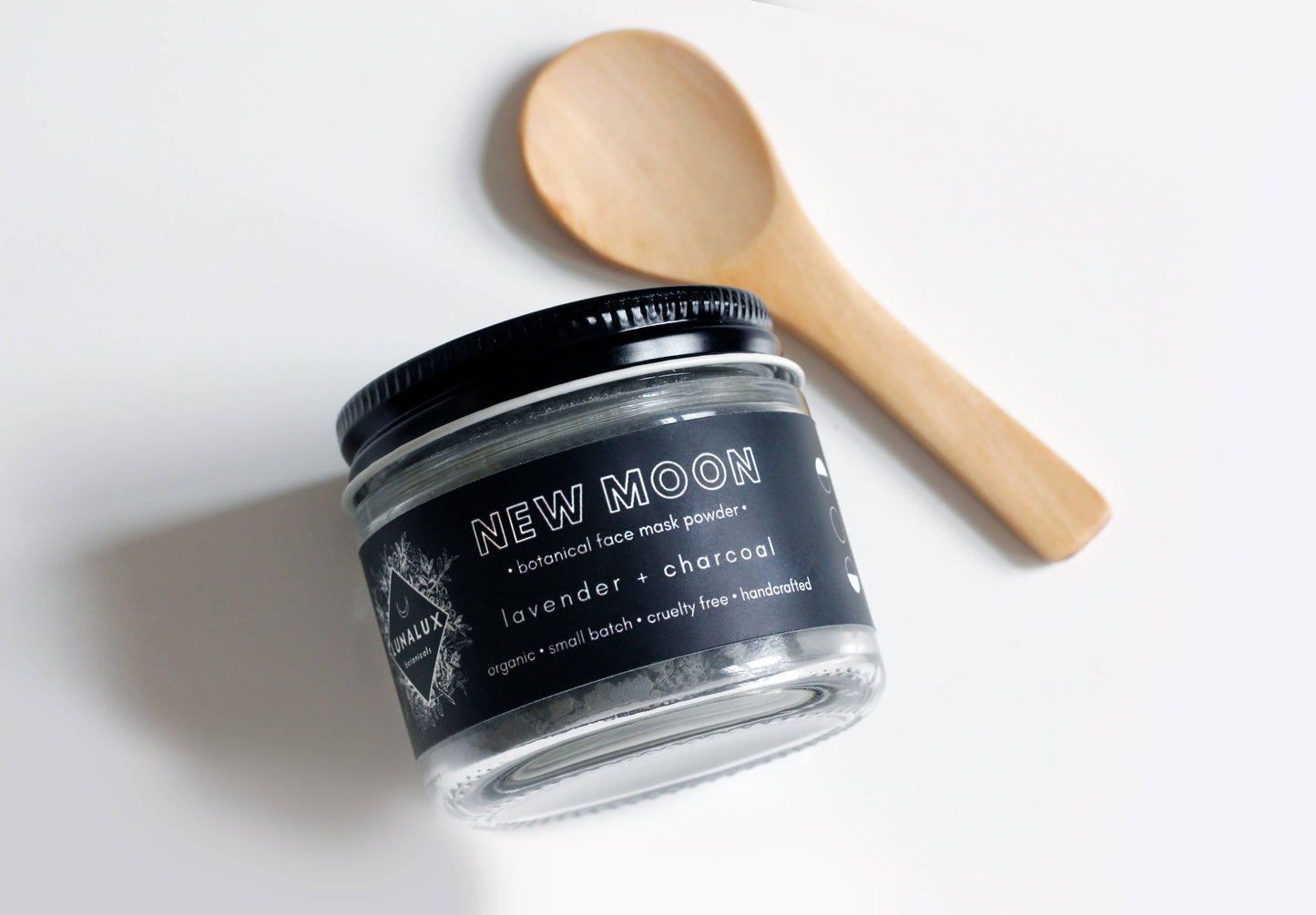 NEW MOON // Charcoal Botanical Face Mask