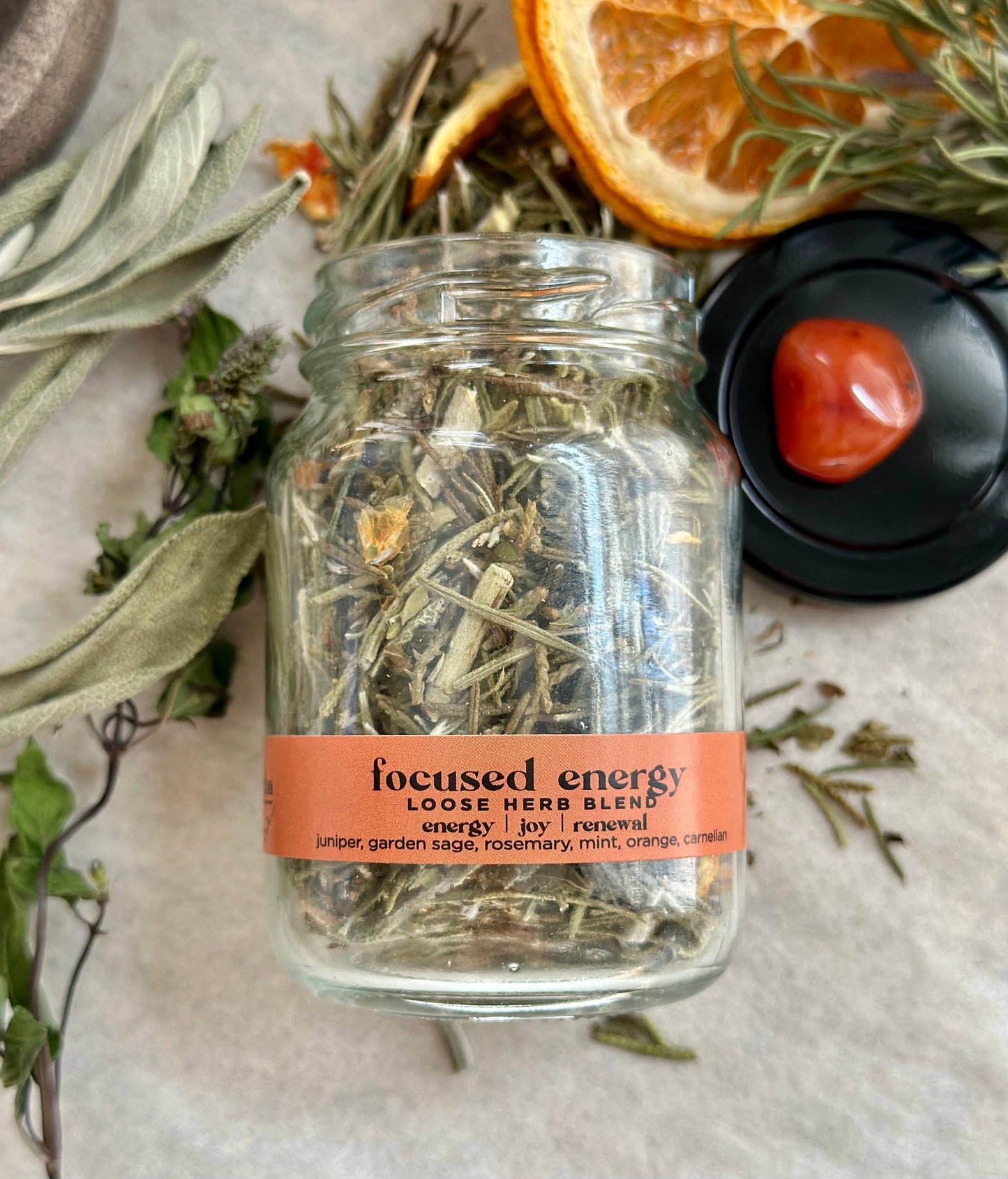 Focused Energy Loose Herb Incense Blend