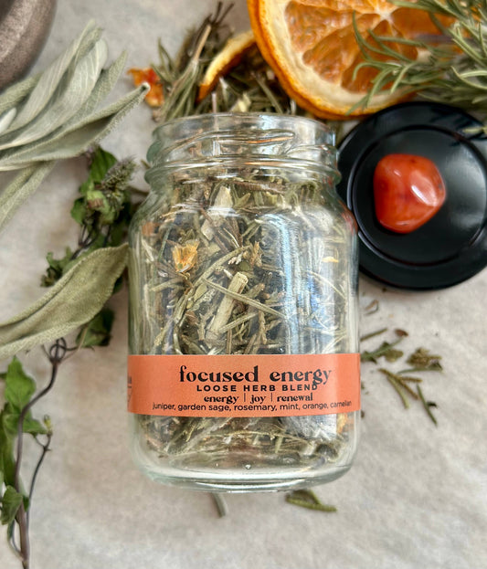 Focused Energy Loose Herb Incense Blend