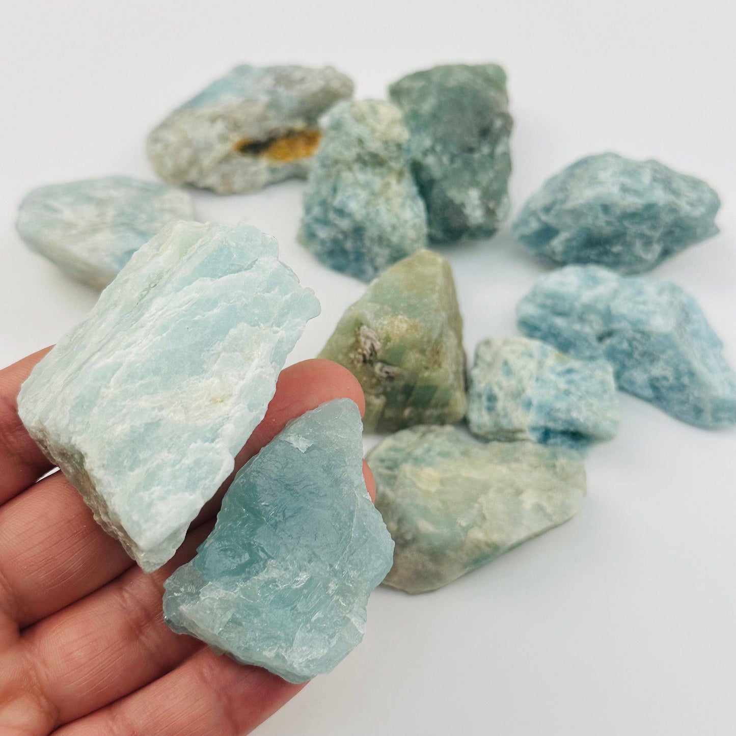 Rough Aquamarine Loose Stone