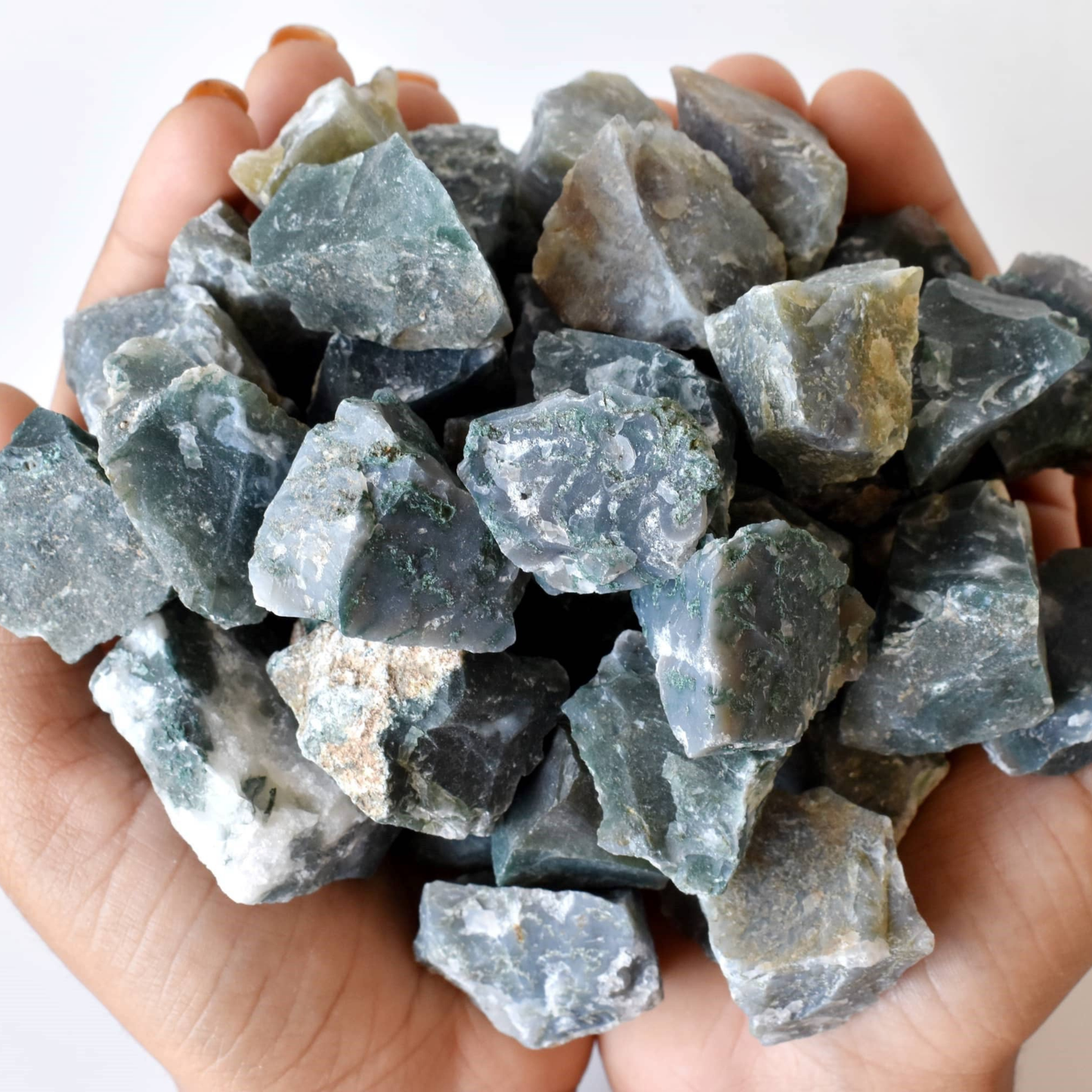 Rough Moss Agate
