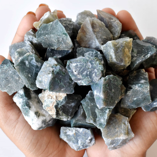 Rough Moss Agate