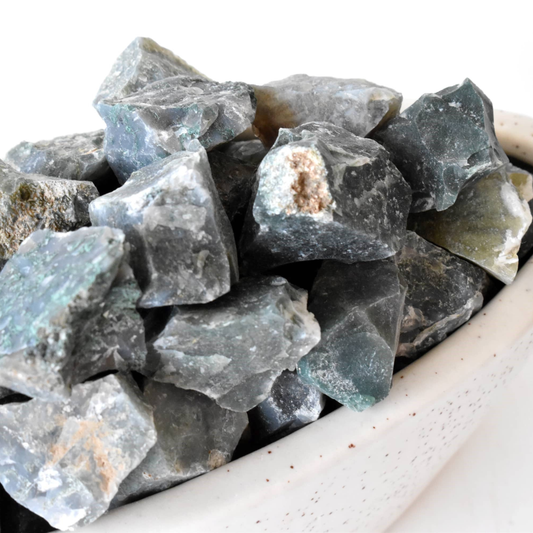Rough Moss Agate