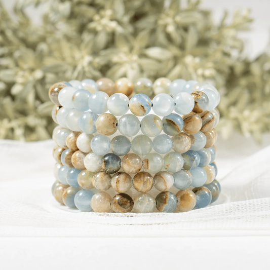 Blue Calcite Bracelet 8mm