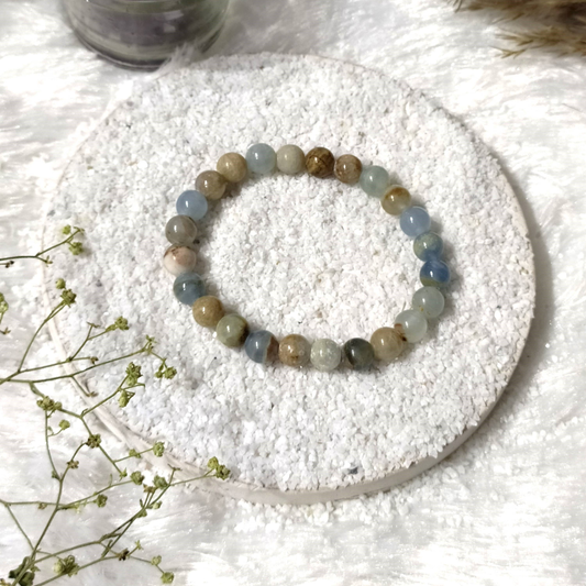 Blue Calcite Bracelet 8mm