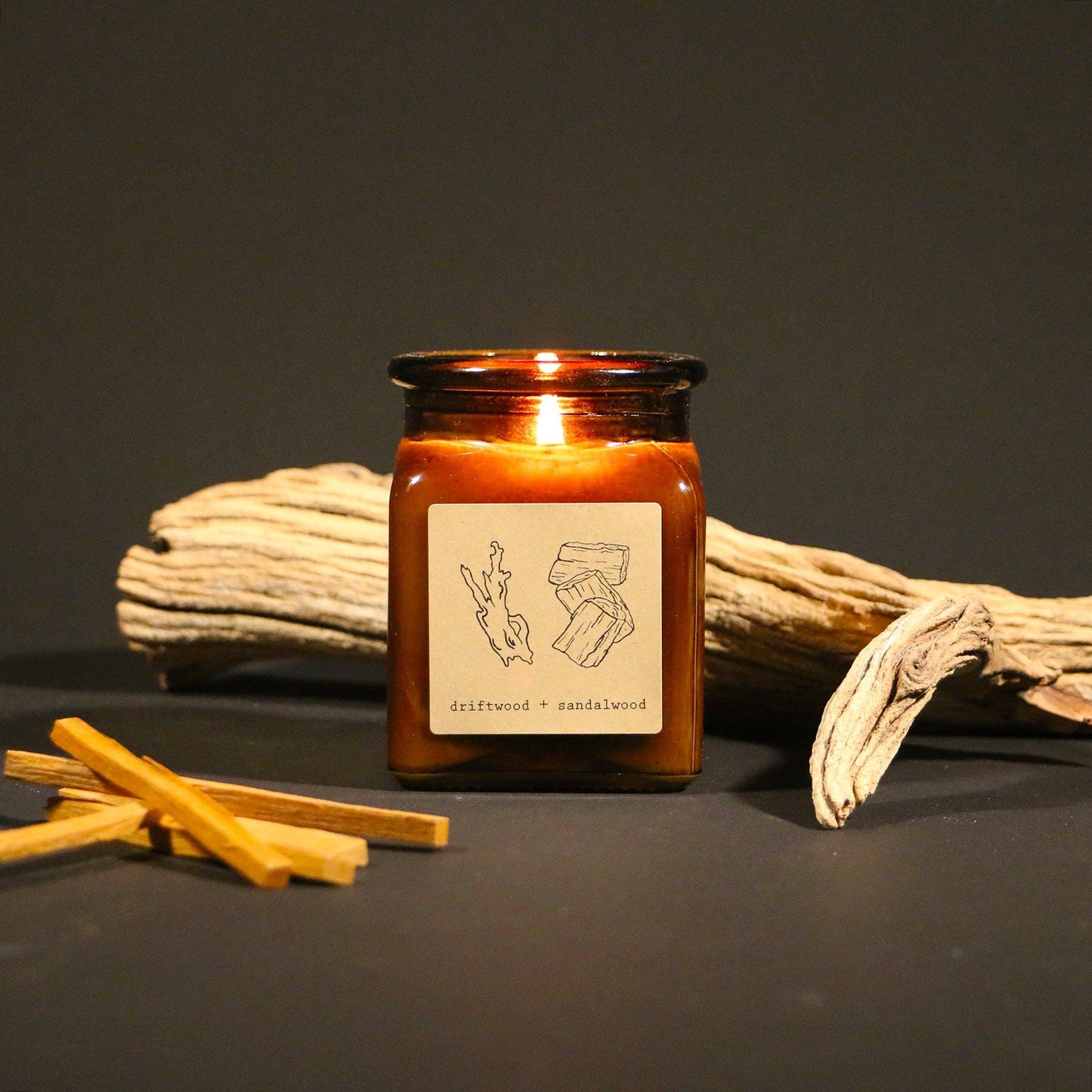 Driftwood + Sandalwood Candle