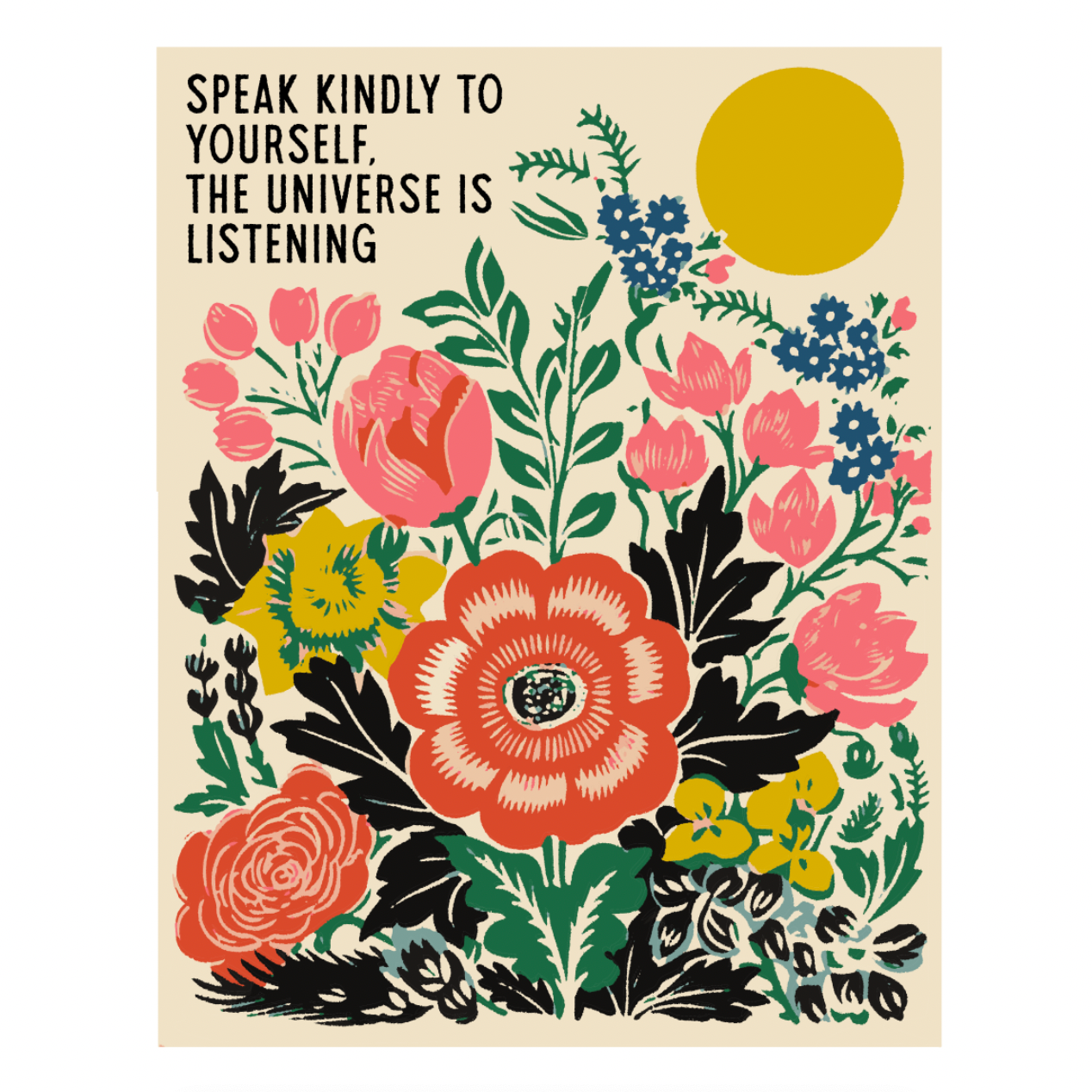 Speak Kindly — 11" x 14" Art Print