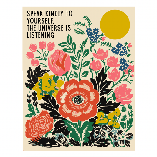 Speak Kindly — 11" x 14" Art Print