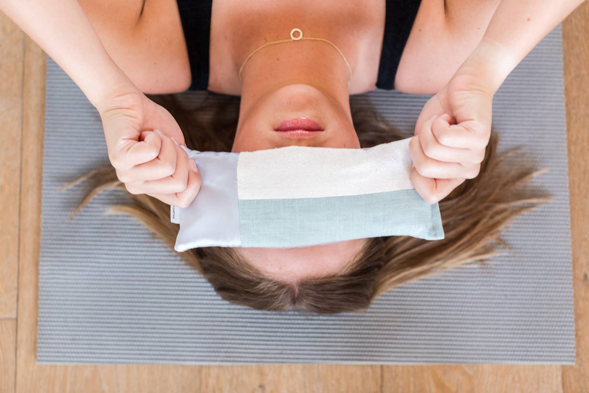 Aromatherapy Weighted Eye Pillow - Eucalyptus & Lavender