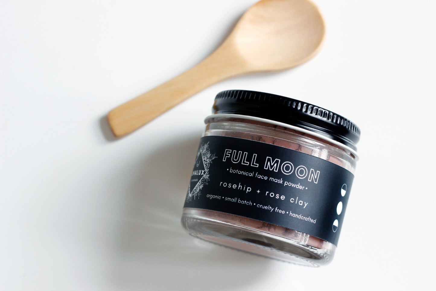 FULL MOON // Rose Botanical Face Mask