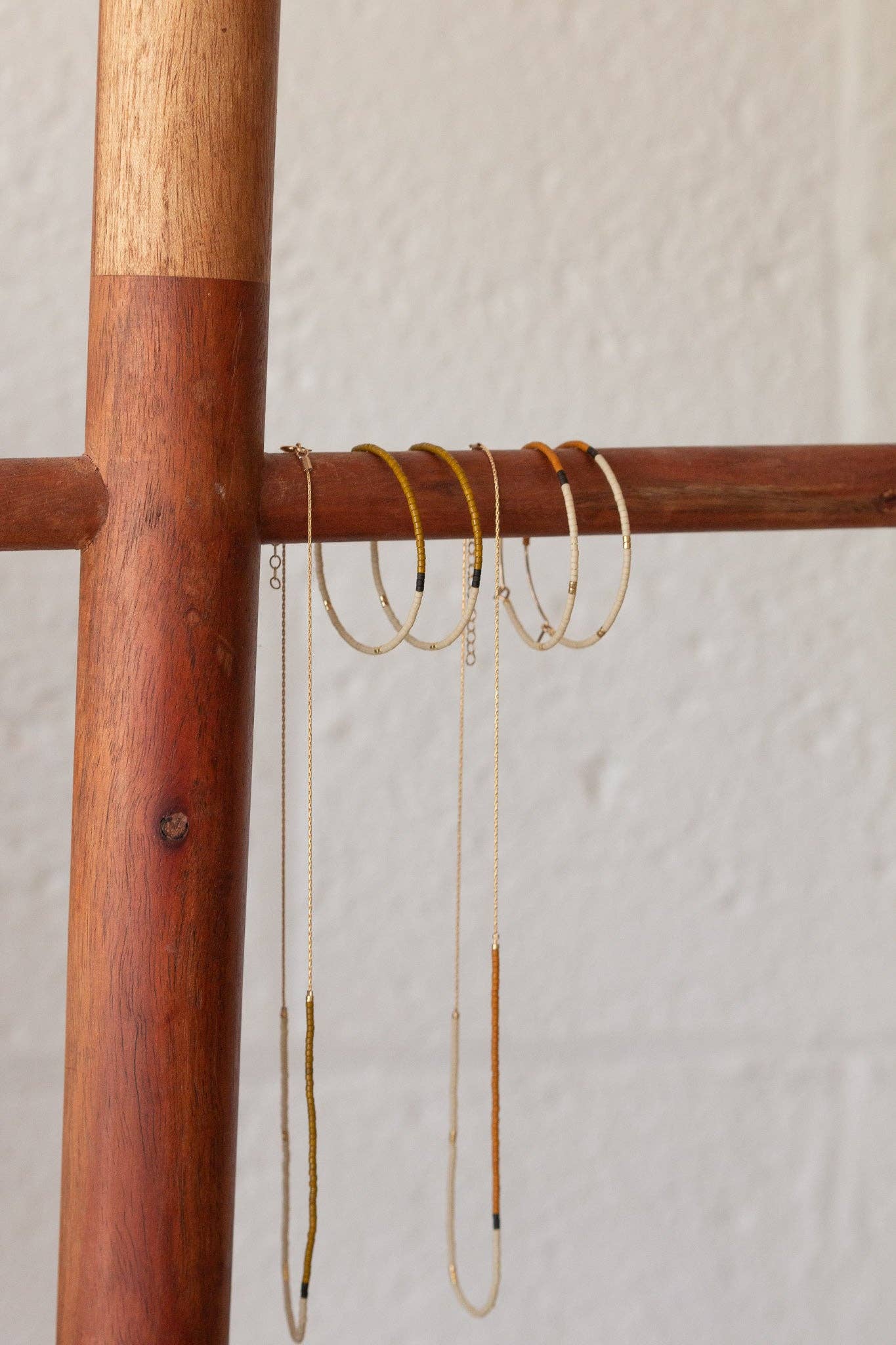 Small Mala Hoops / Rust