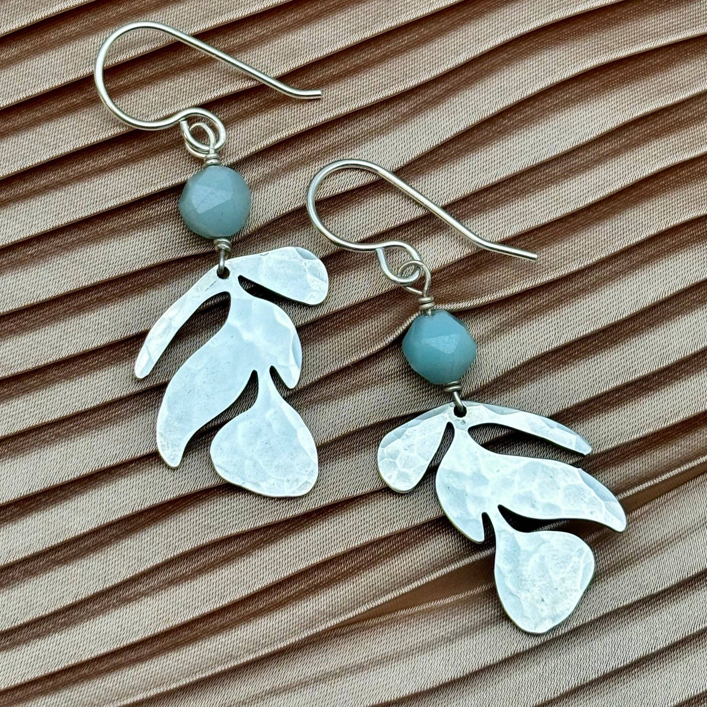 Flow Earrings: Silver