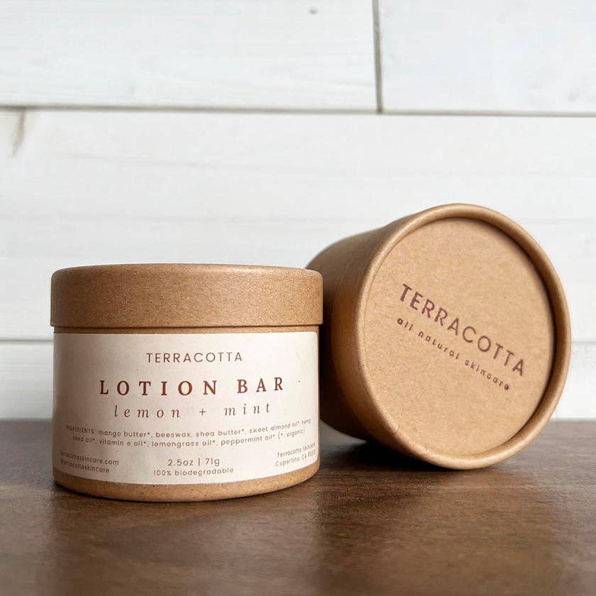 Lemon + Mint Lotion Bar