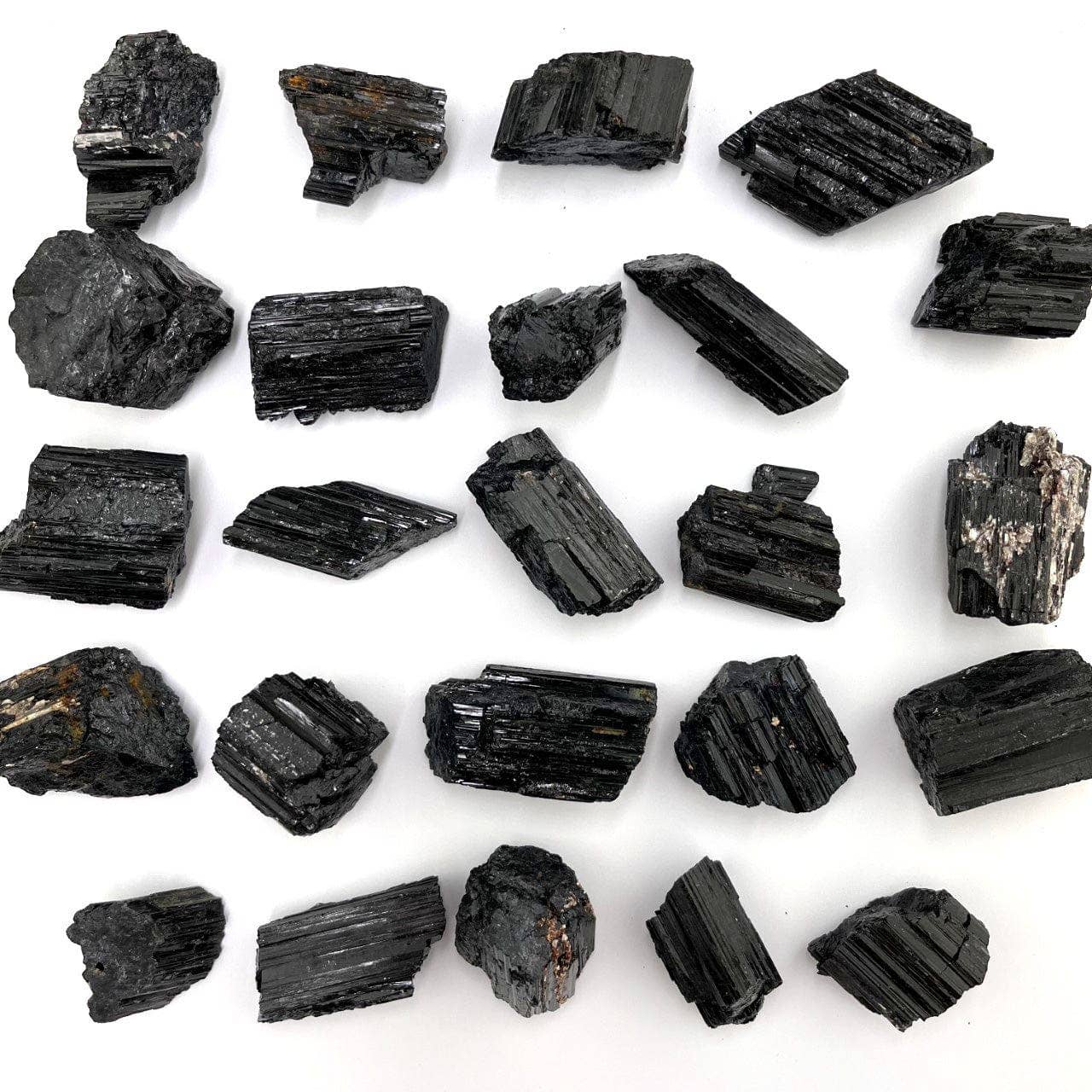 Rough Black Tourmaline Loose Stone