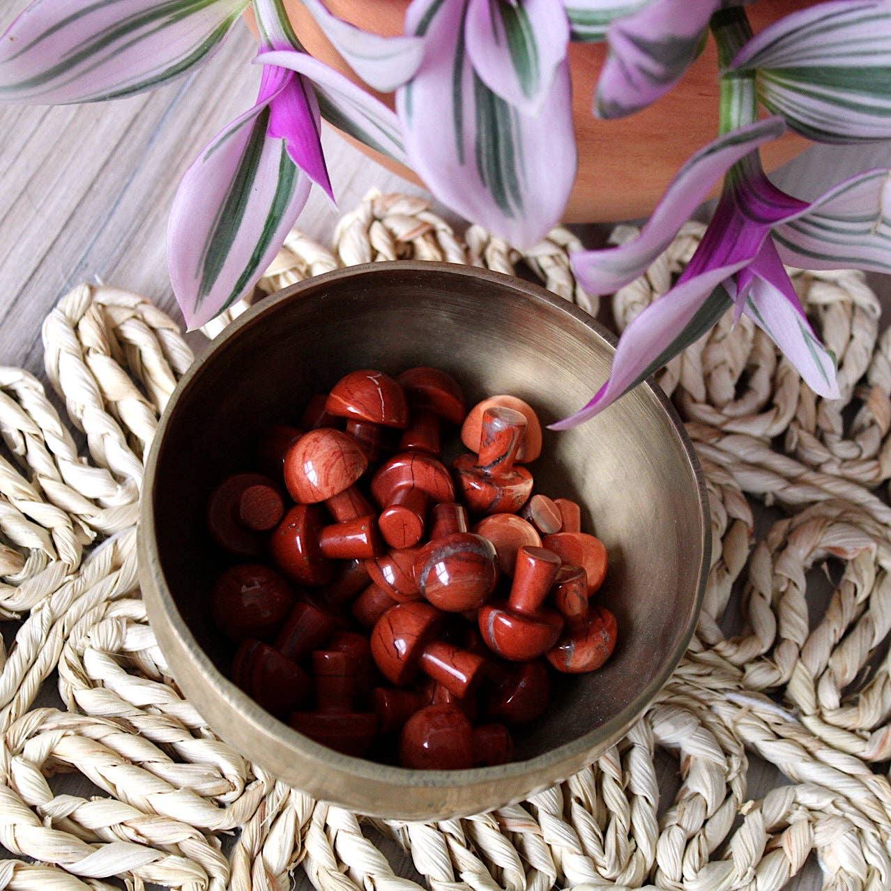 Red Jasper Mini Mushroom