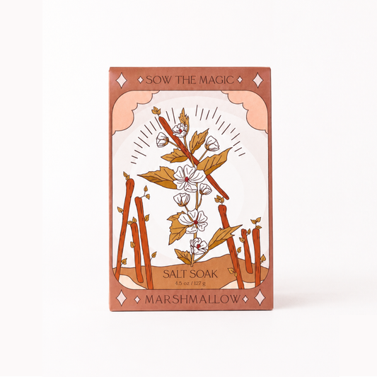 Marshmallow Tarot Salt Soak