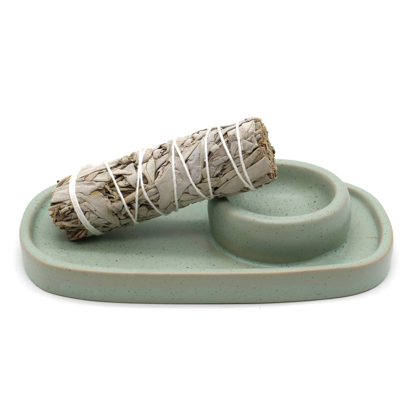 Sage Green Ceramic Palo Santo Burner