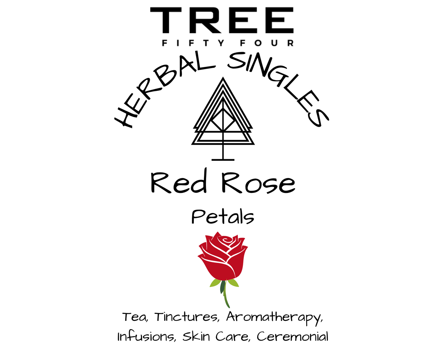 Red Rose Petals - 1oz.
