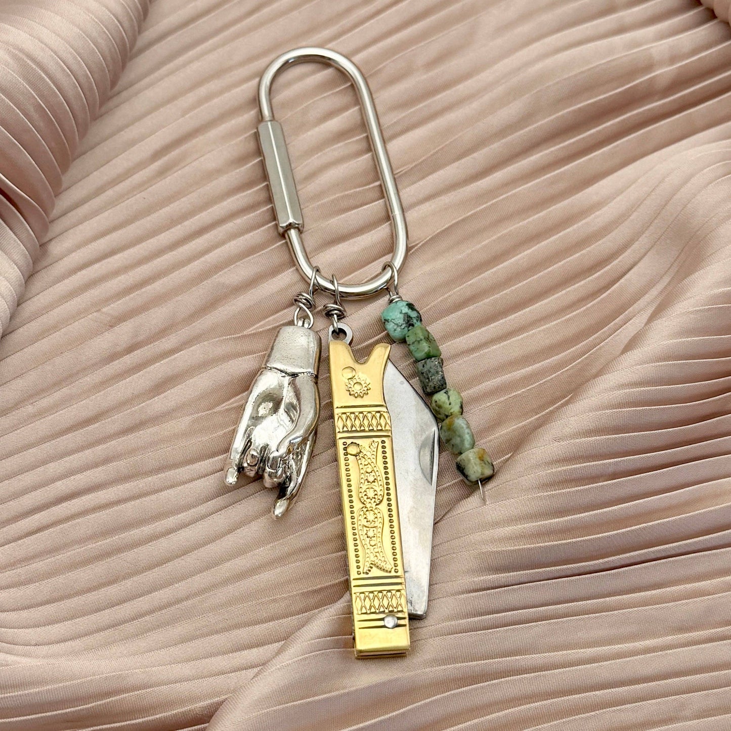 Guardian Purse Charm: Silver