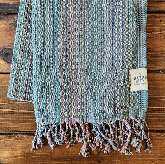 Rainbow Pool Spring Turkish Blanket