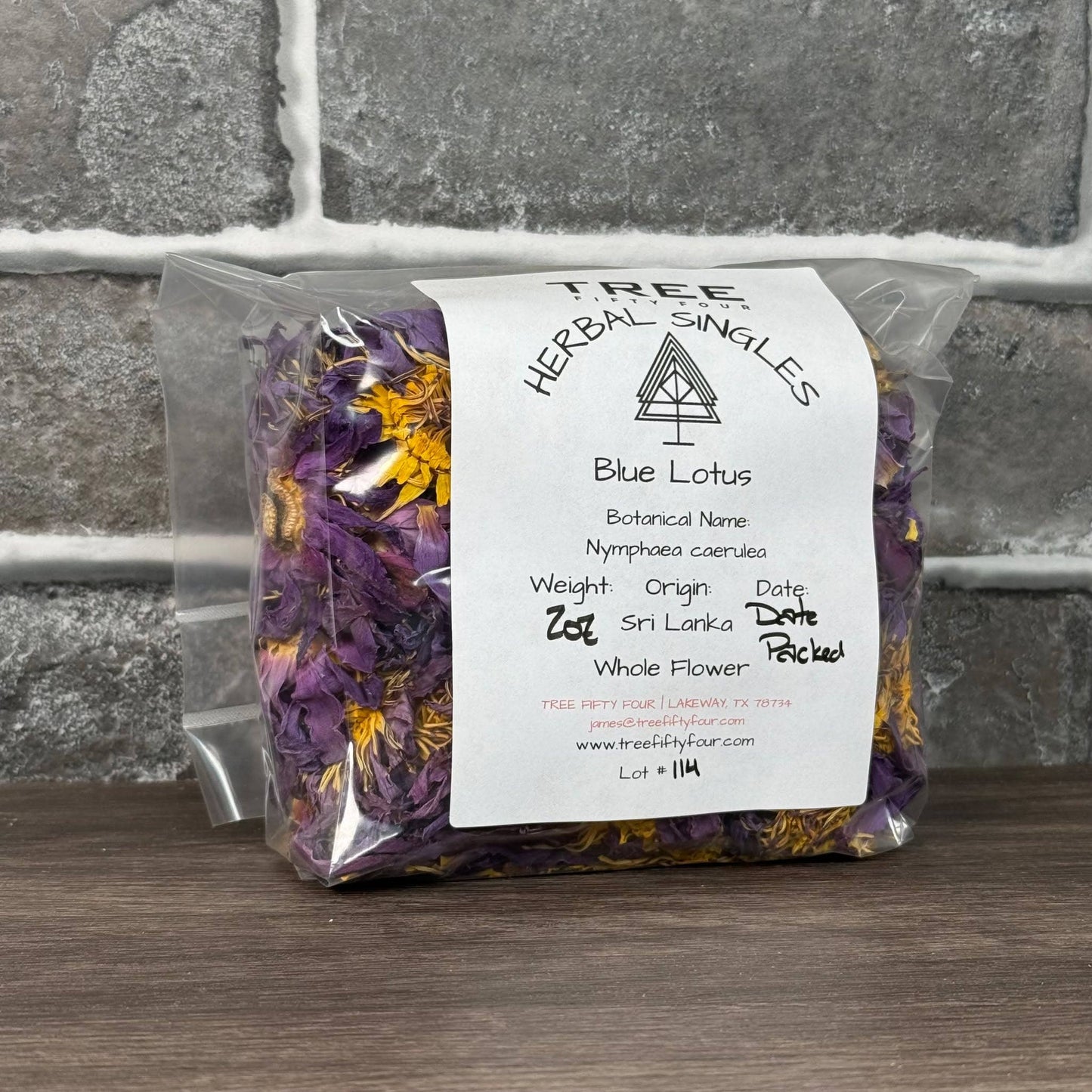 Blue Lotus Whole Flower - 1oz.