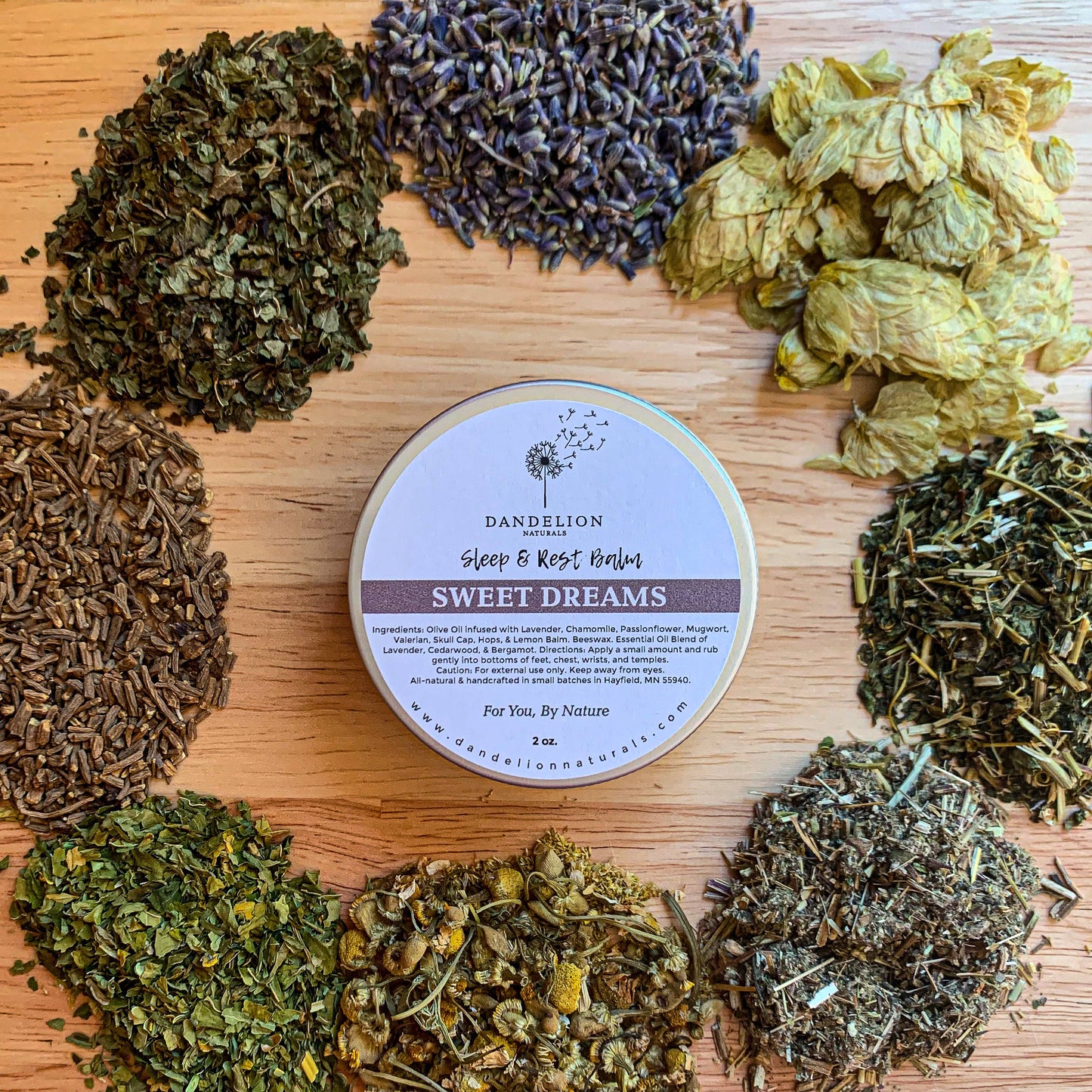 Sweet Dreams | Sleep Rest Balm | Calming Salve | Sleep Aid