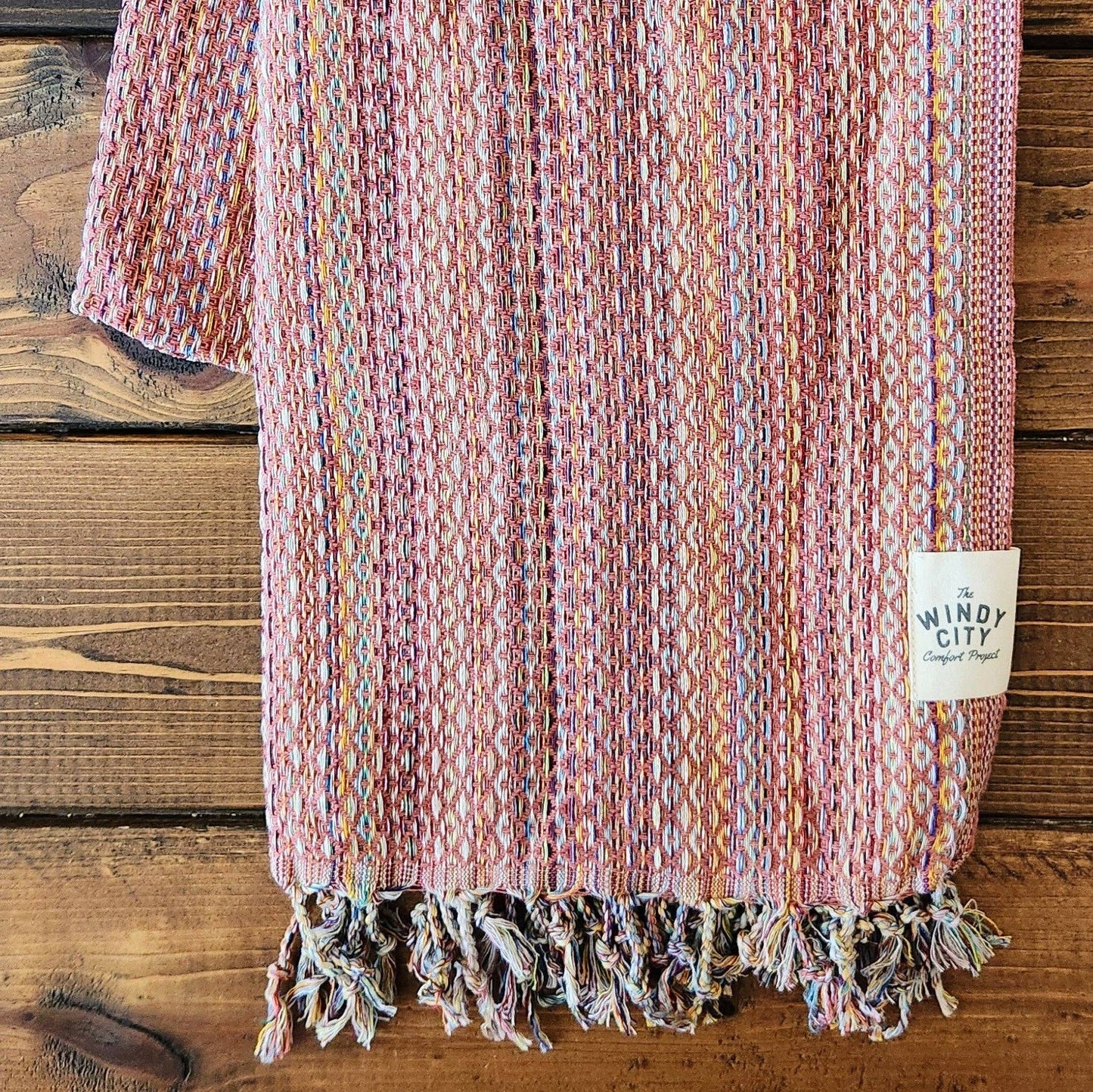 Rainbow Brick Spring Turkish Blanket