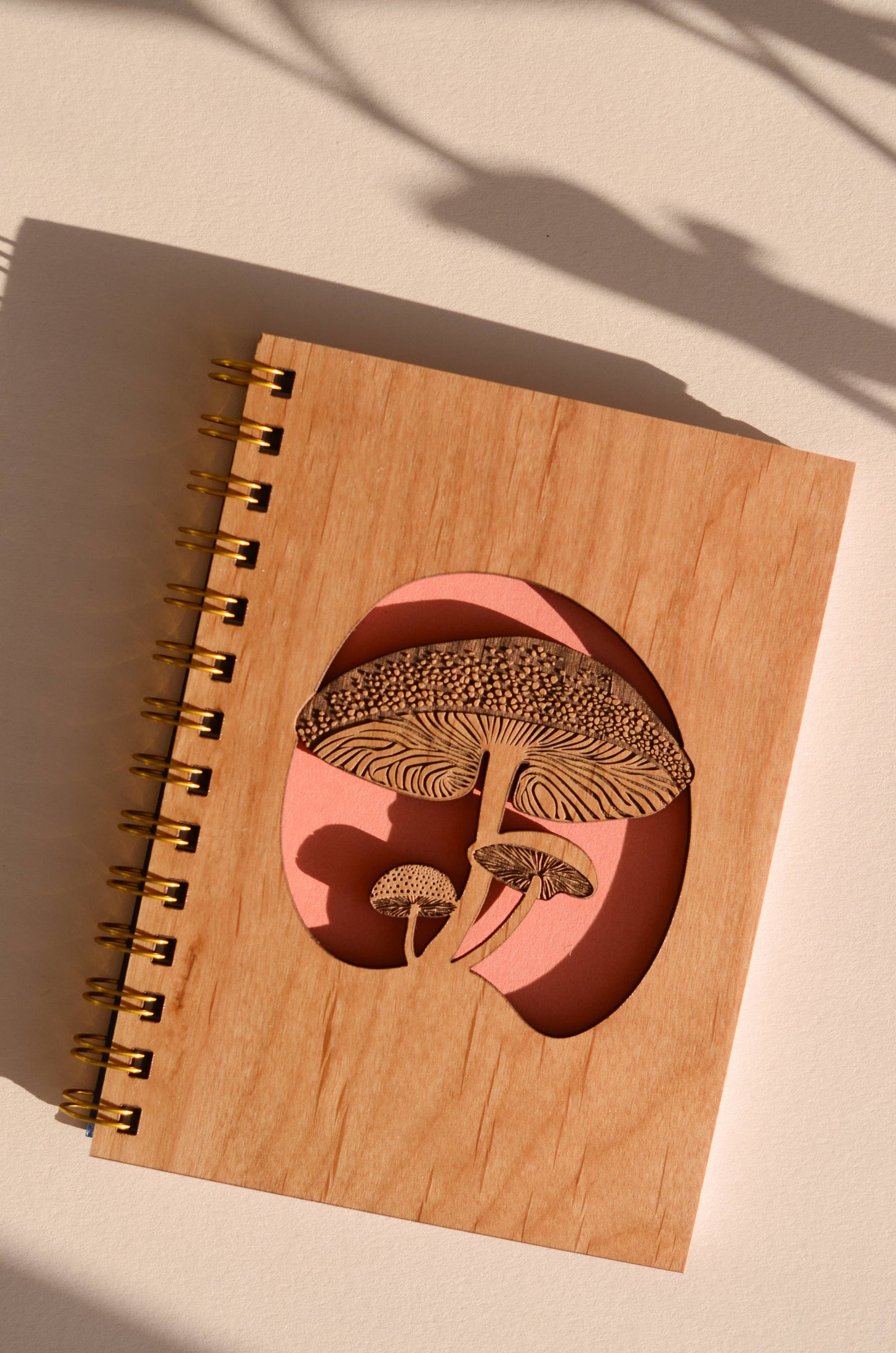 Mushrooms Wood Journal