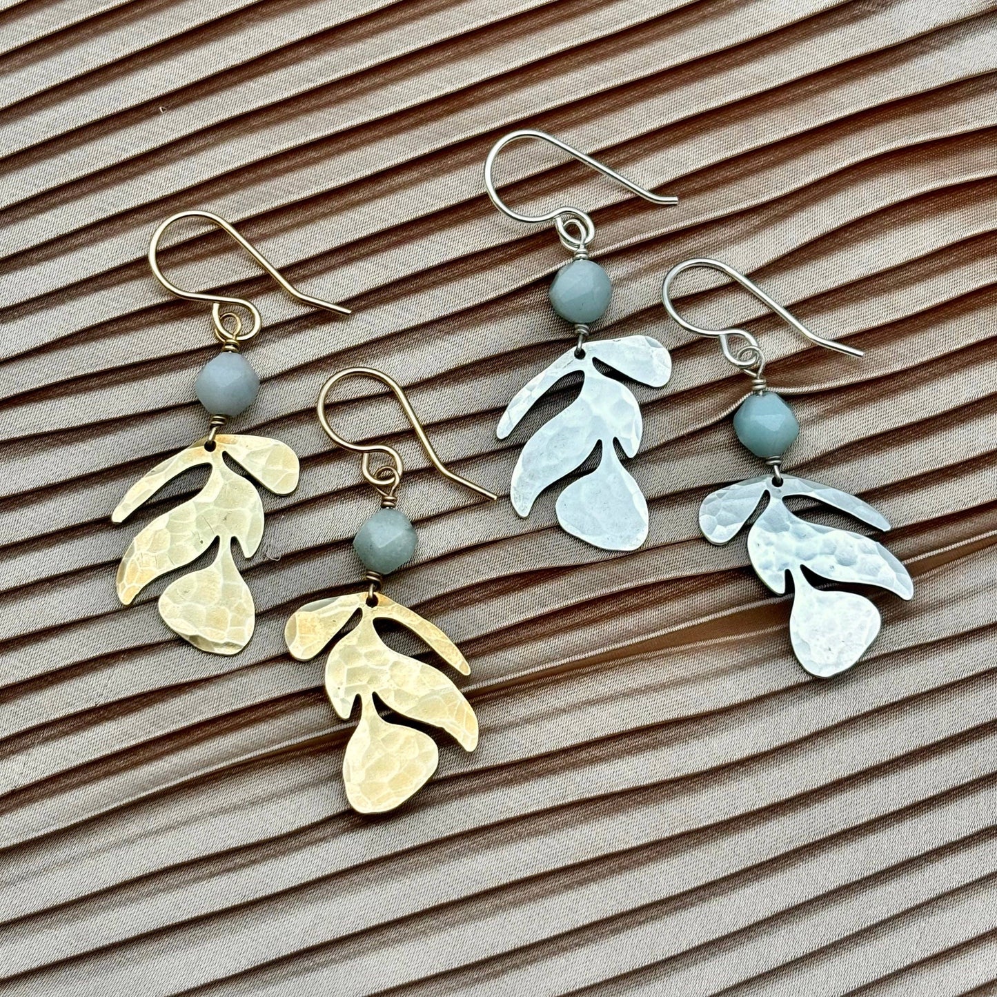 Flow Earrings: Silver