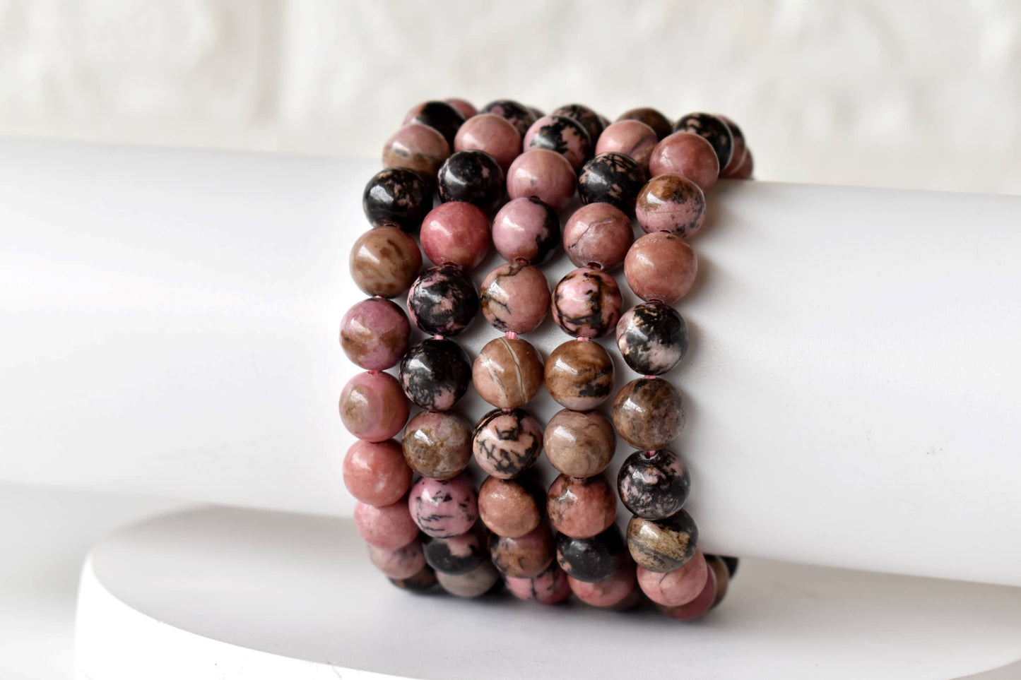 Rhodonite Bracelet 4mm