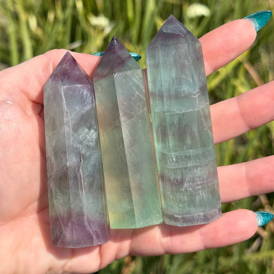 Polished Fluorite Tower