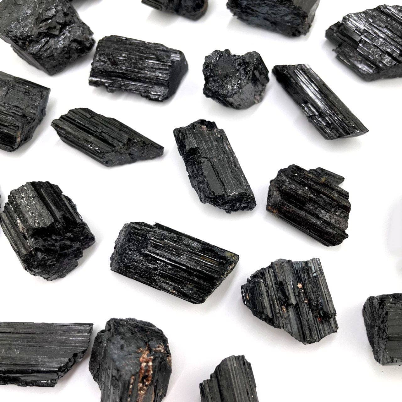 Rough Black Tourmaline Loose Stone