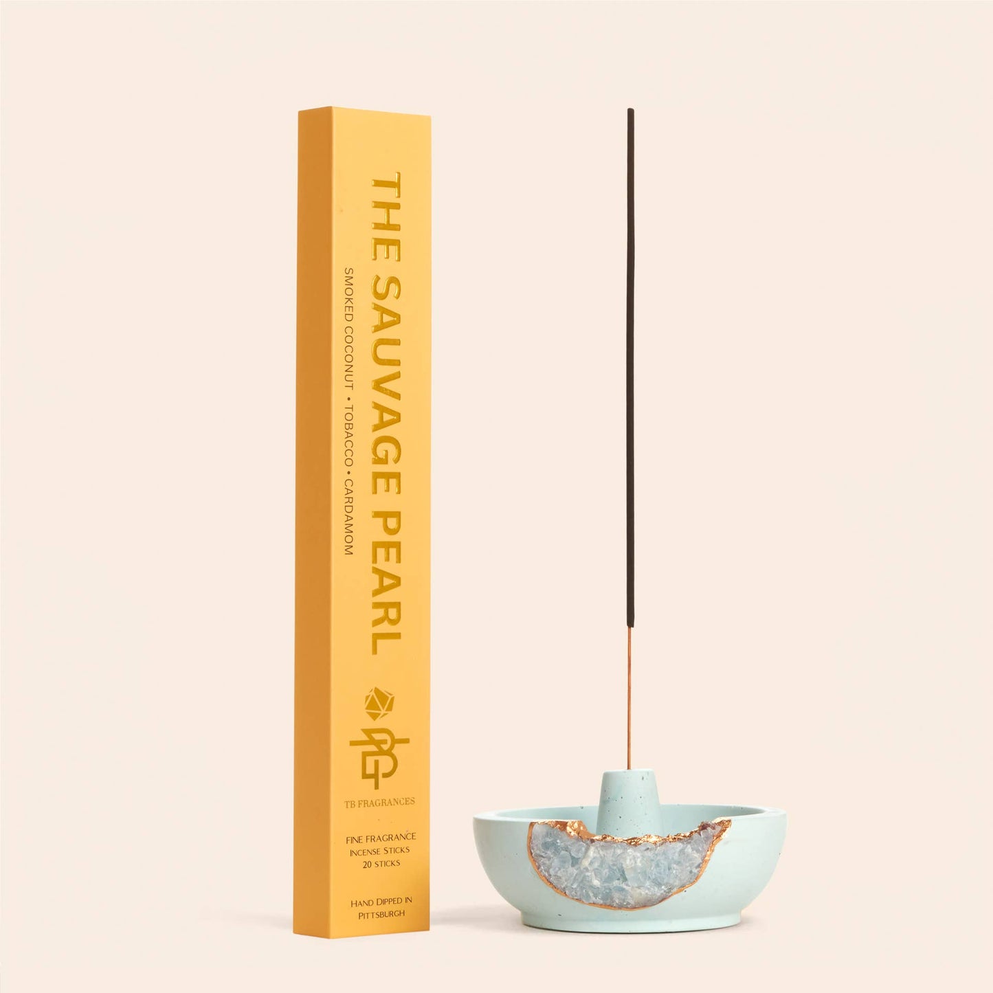 Sauvage Pearl Incense - Smoked Coconut & Cardamom