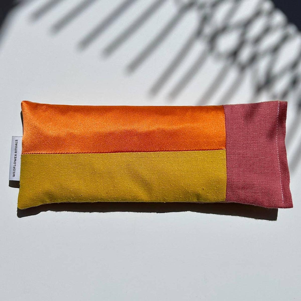 Aromatherapy Weighted Eye Pillow Patchwork- Rose & Lavender