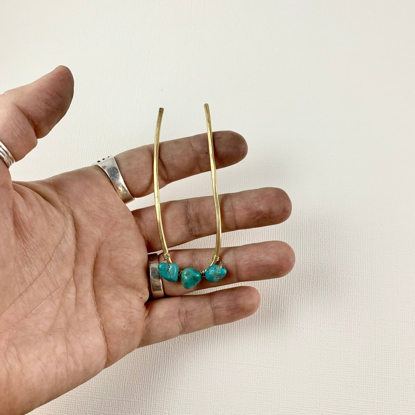 Turquoise Hair Fork