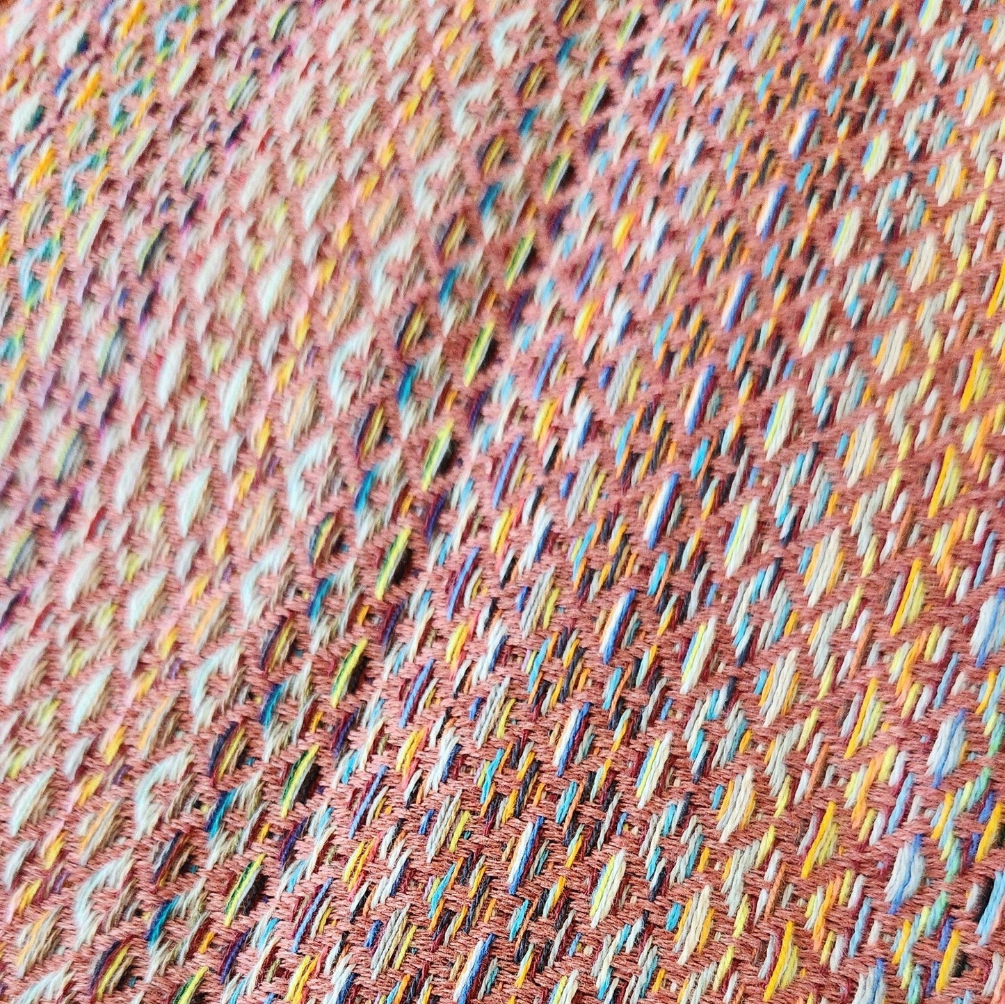 Rainbow Brick Spring Turkish Blanket