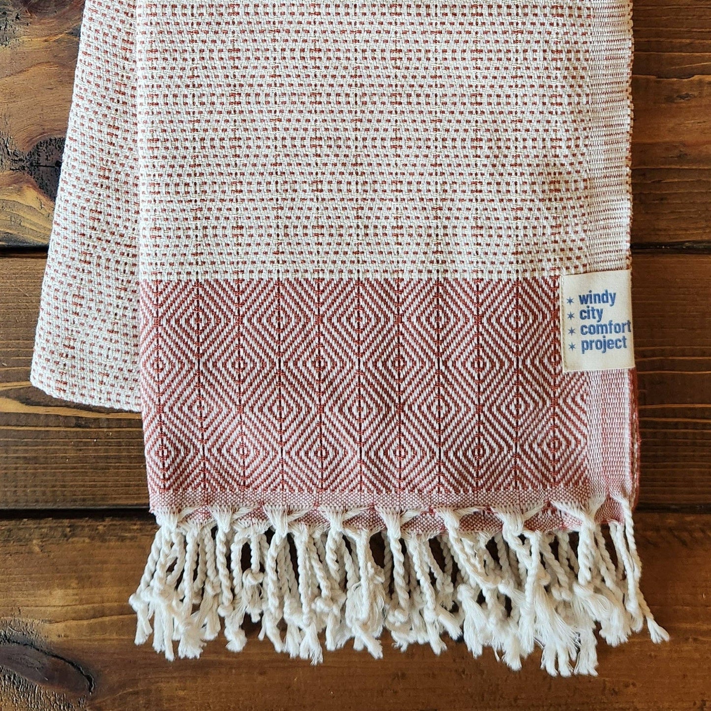 Brick Red Turkish Blanket
