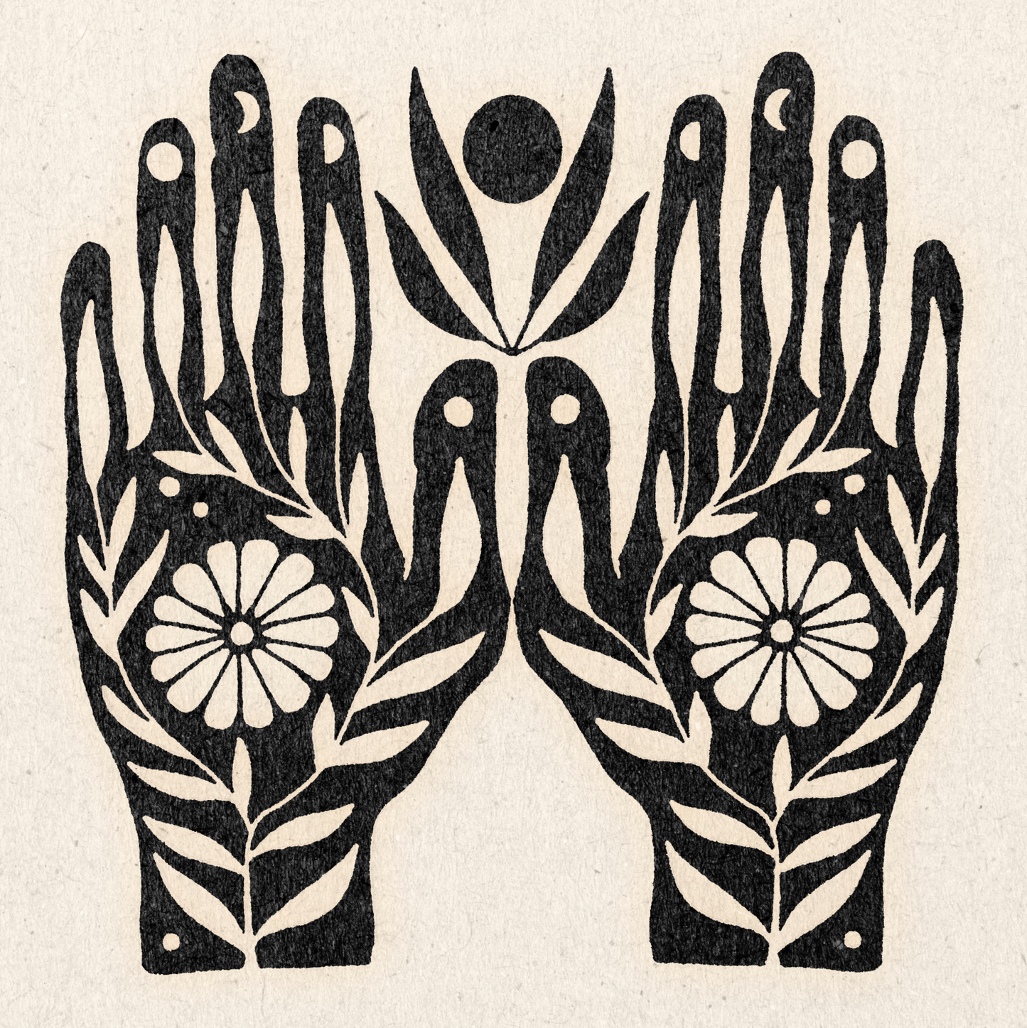 Growth in Your Hands — 11" x 11" Art Print