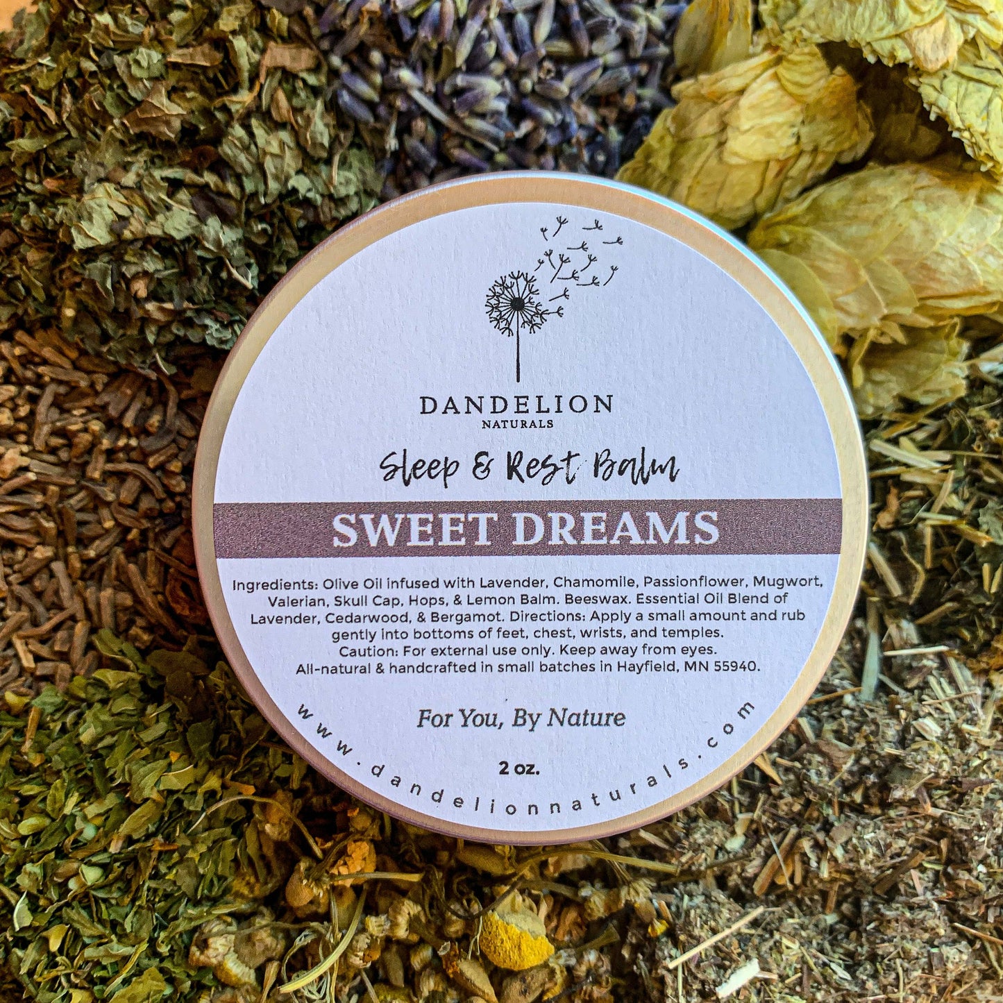 Sweet Dreams | Sleep Rest Balm | Calming Salve | Sleep Aid