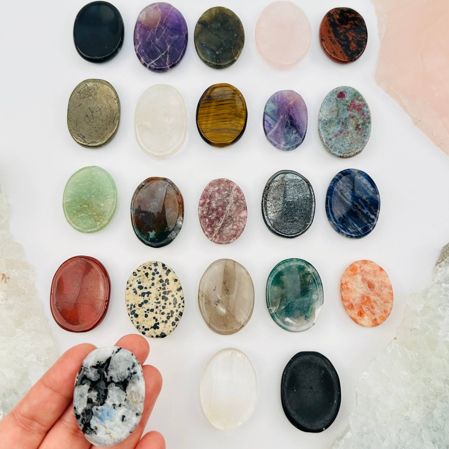 Gemstone Worry Stone