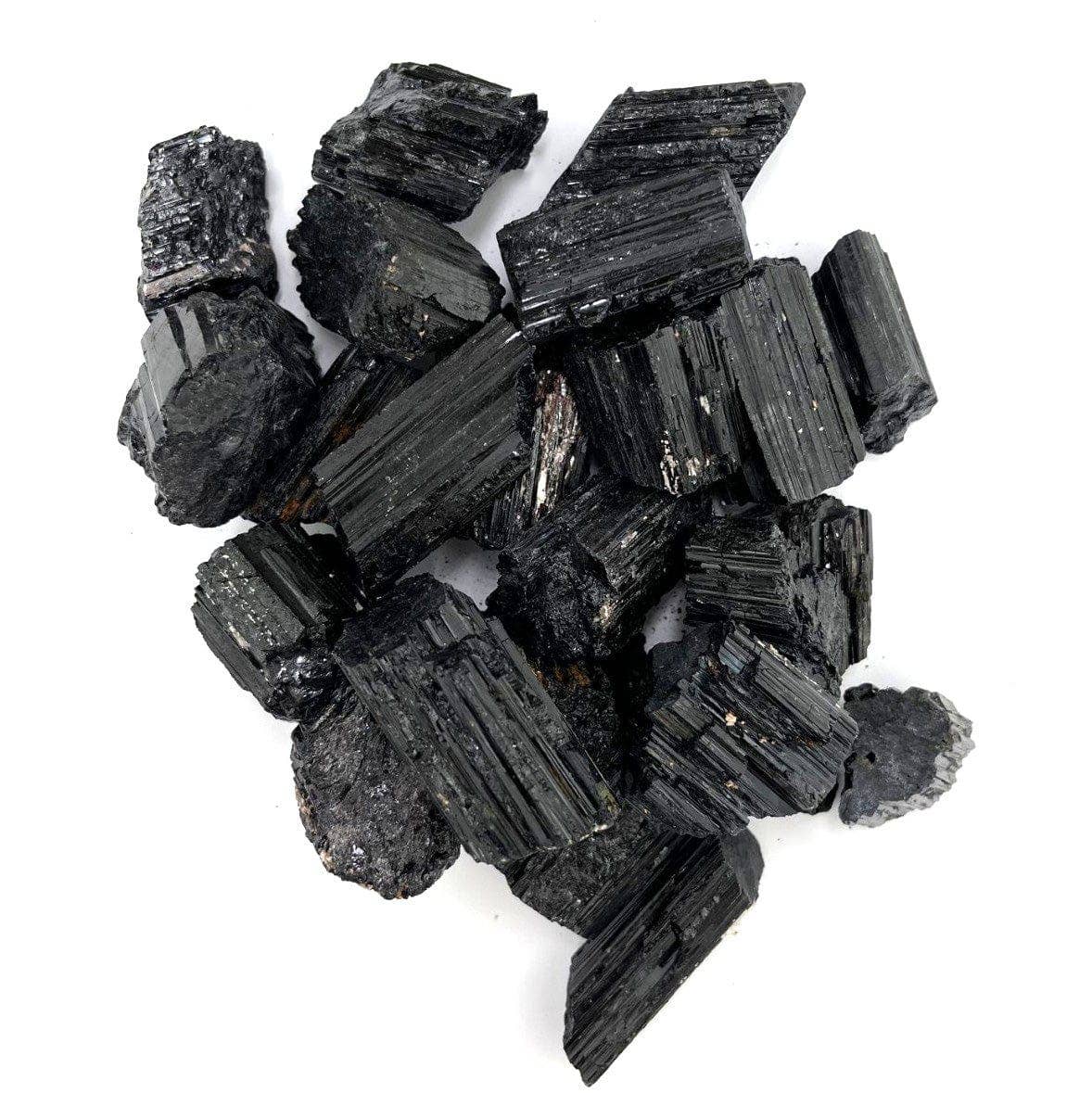 Rough Black Tourmaline Loose Stone