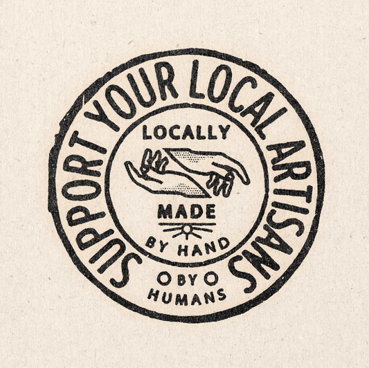 Support Your Local Artisans — 11" x 11" Art Print