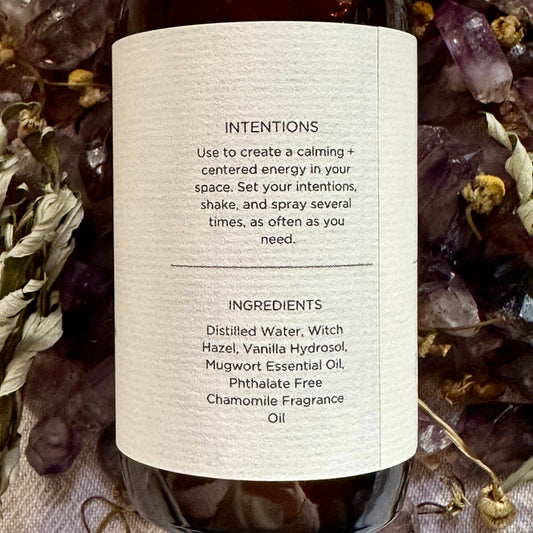 Grounded Energy Cleansing Room Spray