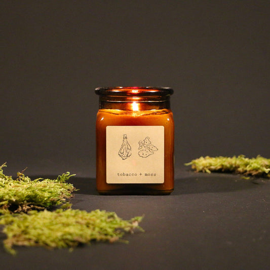 Tobacco + Moss Candle